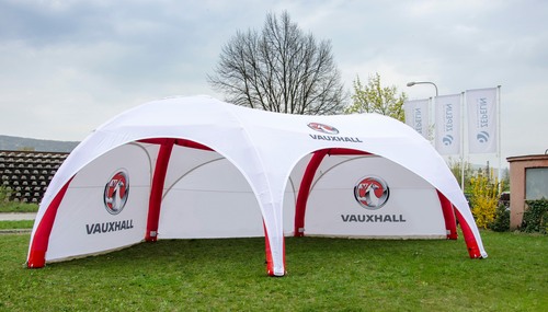 Axion Hexa Inflatable Event Tent for motor dealer