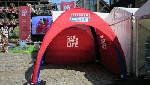 Axion Lite Inflatable Event Tent for Clipper Ventures