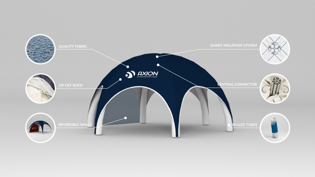 Inflatable Dome Design Features - from Inflatable Structures Ltd.