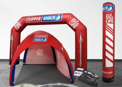 Inflatable Start/Finish Arch, Inflatable Event Tent for Clipper Ventures