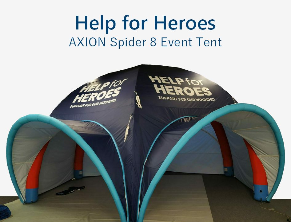Help for Heroes - Axion Spider 8 Event Tent