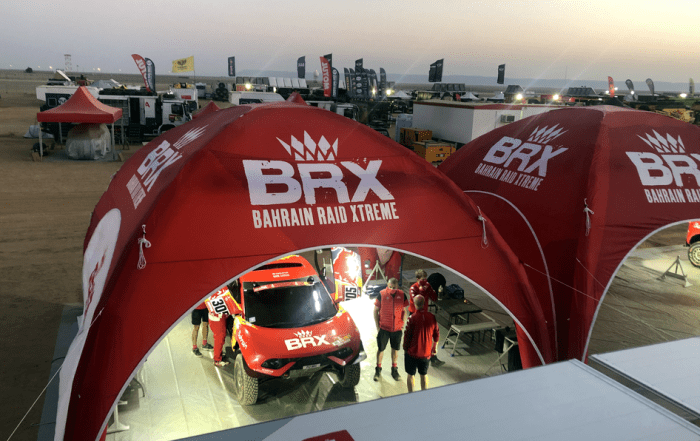 Motorsports Service Tents for the Dakar Rally
