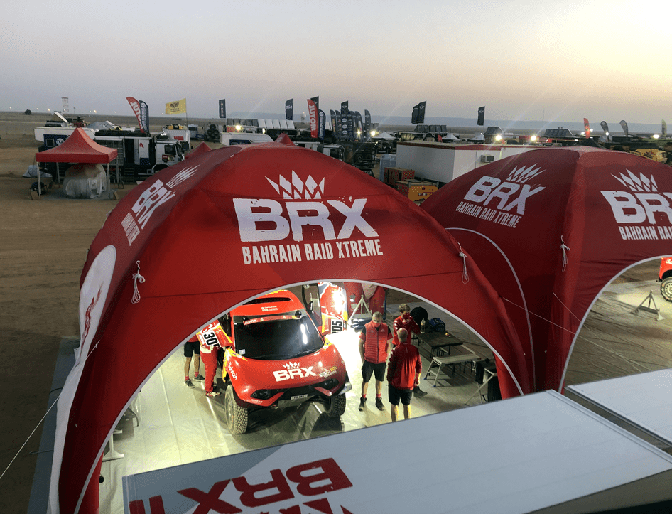 Motorsports Service Tents for the Dakar Rally