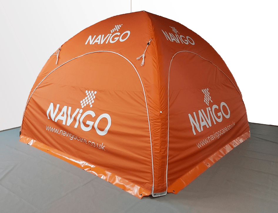 NAViGO have purchased an Axion Square event tent to promote their services around the region