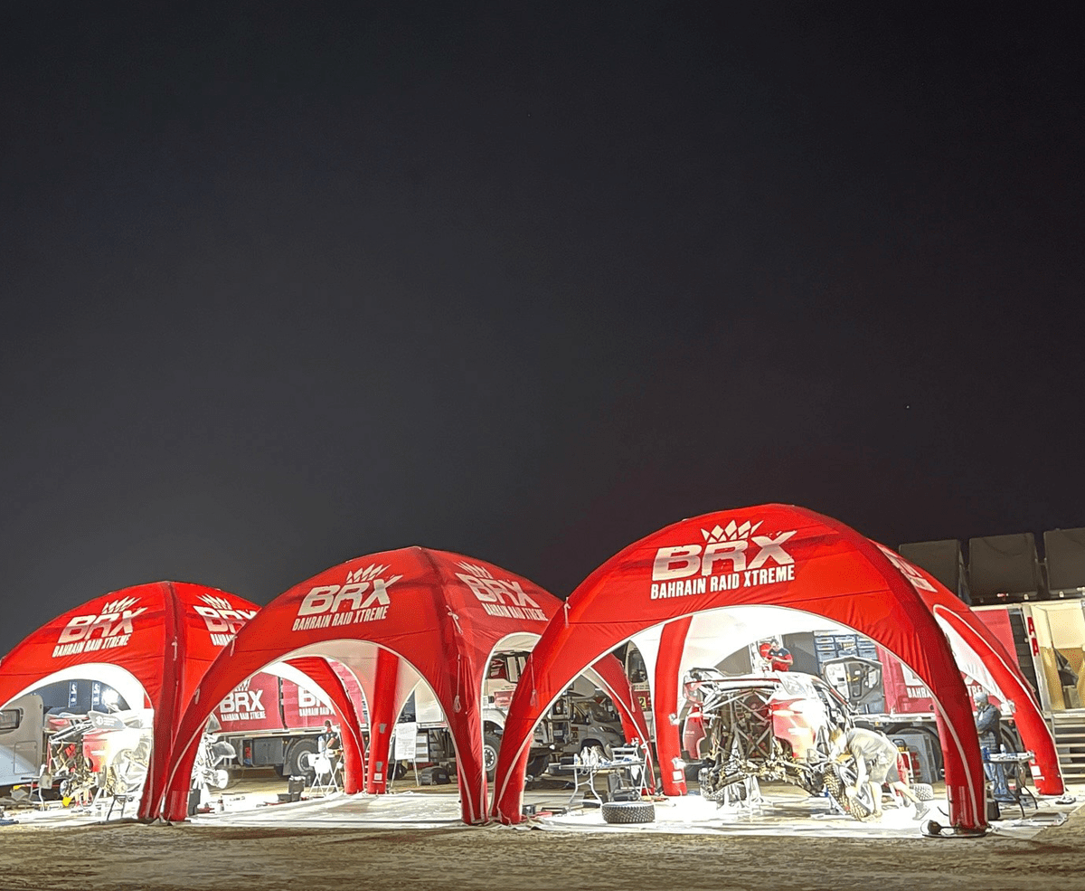 Prodrive Dakar - 3 Large Inflatable Domes