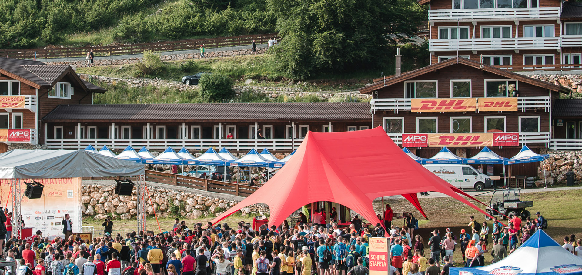 Large Tipi Tents and Large Stretch Tents provide lots of shelter for big events