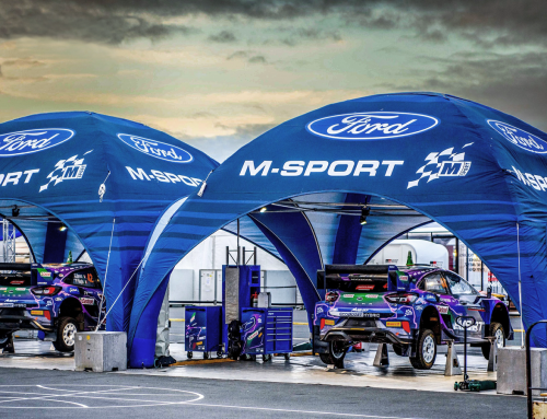 Rally Tents for M Sport Ford